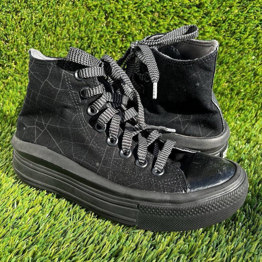 Converse Shoes women Size 6.5 Chuck Taylor All Star Move Platform Black White